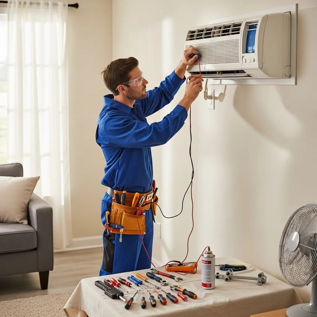 Kağıthane Demirdöküm Demirdöküm klima gaz dolumu ve bakım – Enerji verimliliği artırıldı. - Teknik servis örneği